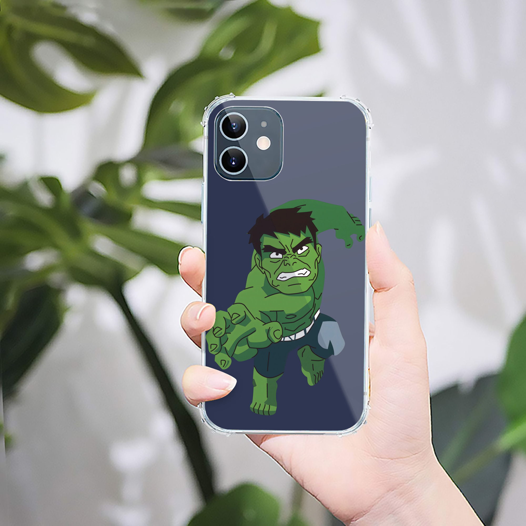 （画像用） アベンジャーズ The Avengers 【iPhone 12シリーズ対応】透明スマホケース（クリアソフトケース）